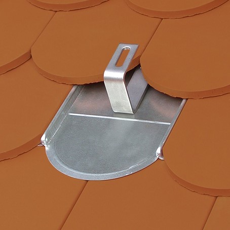 Metalldachplatte Biberschwanz